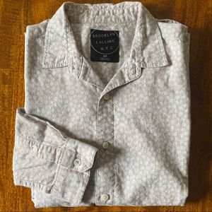 Brooklyn Calling NYC Casual Button Down